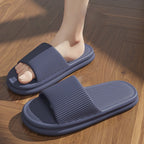 Striped Home Slippers