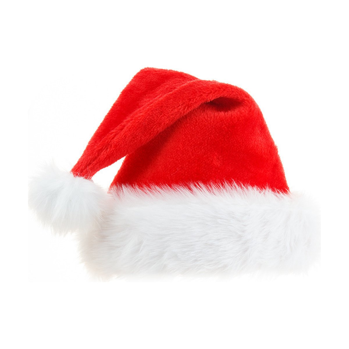 Thick Santa Hat with Big Pompom