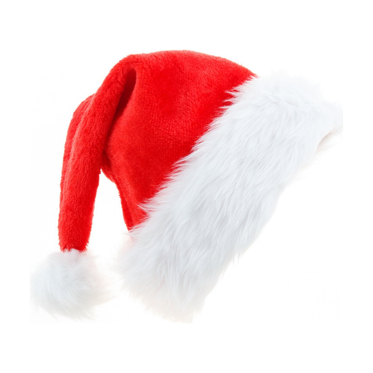 Thick Santa Hat with Big Pompom