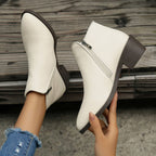 Waterproof Chunky Ankle Boots