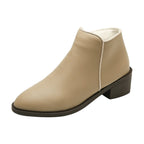 Waterproof Chunky Ankle Boots