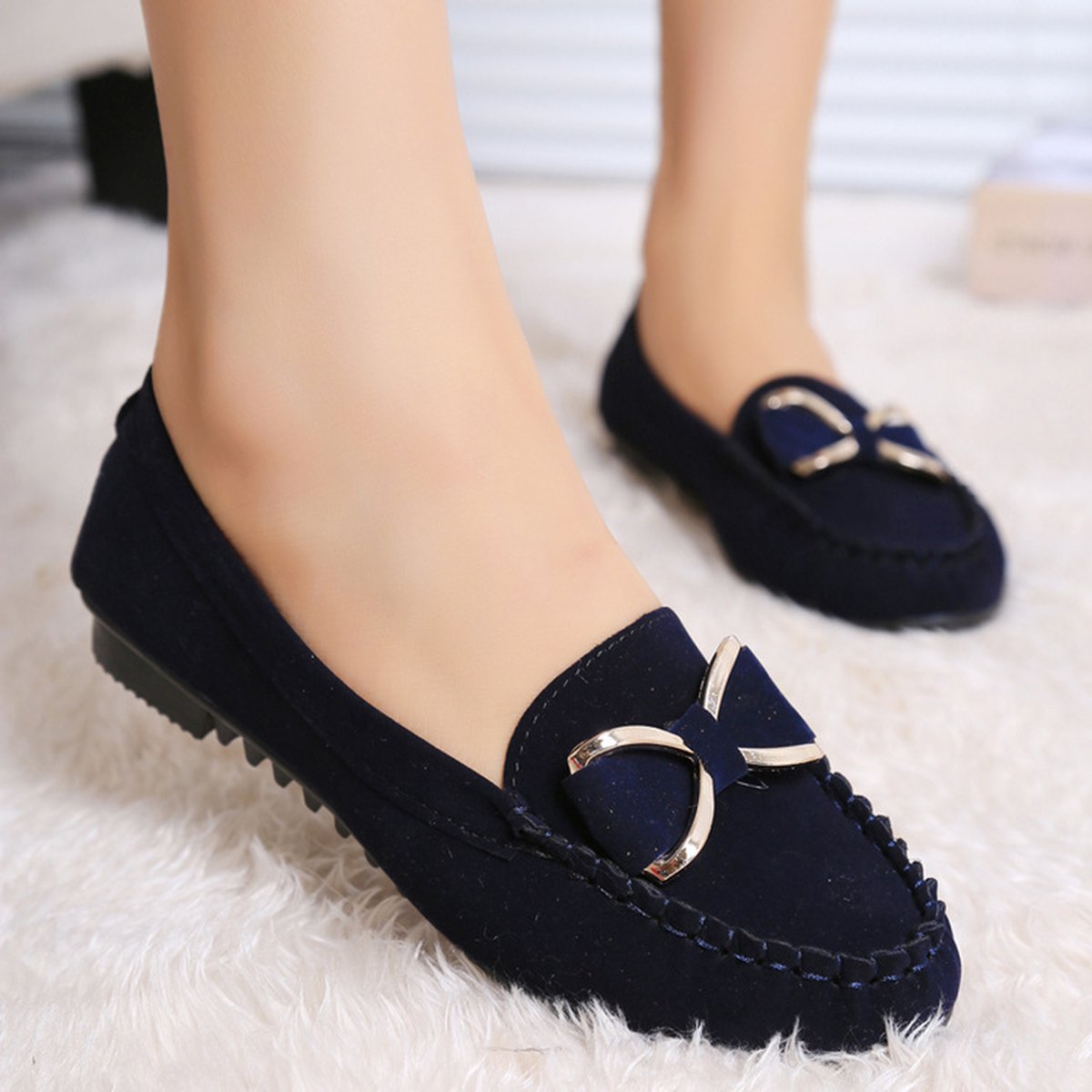 Women's Bow Loafers