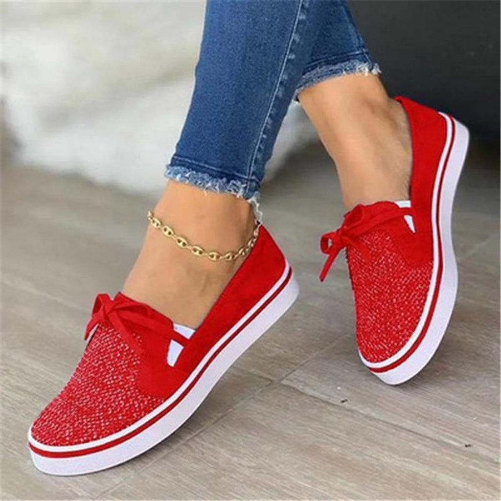 Women's Canvas Flat Sneakers