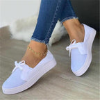 Women's Canvas Flat Sneakers