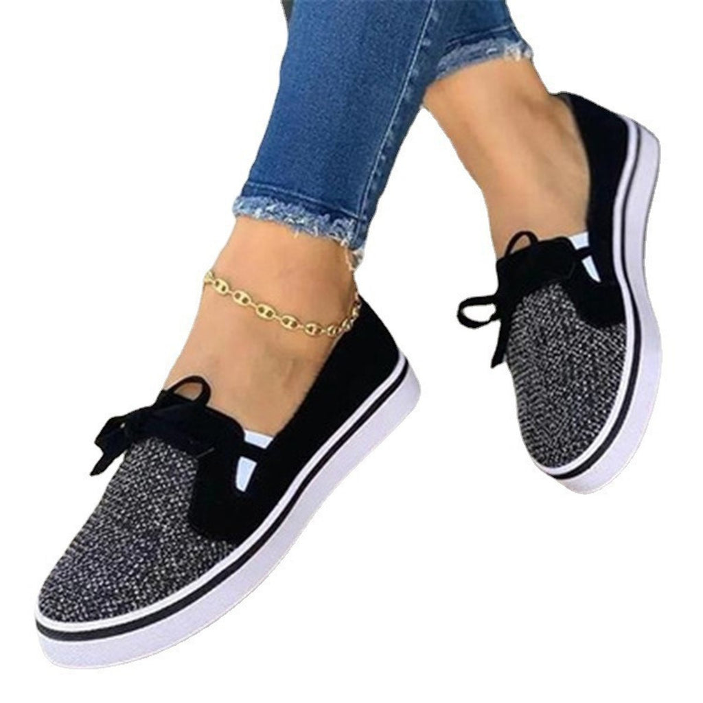 Women's Canvas Flat Sneakers