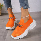 Women's Chain Mesh Walking Shoes