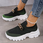 Women's Chain Mesh Walking Shoes