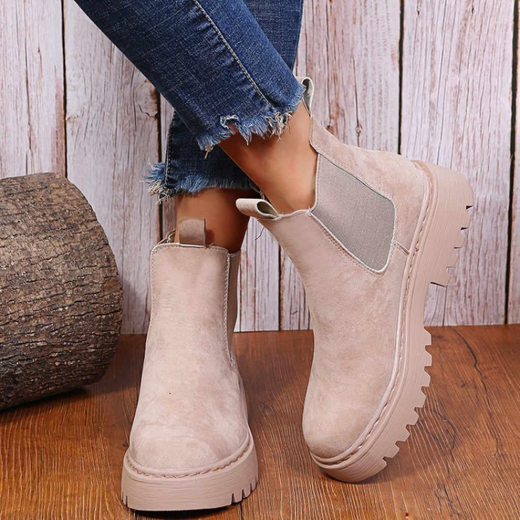 Women's Chunky Platform Ankle Boots