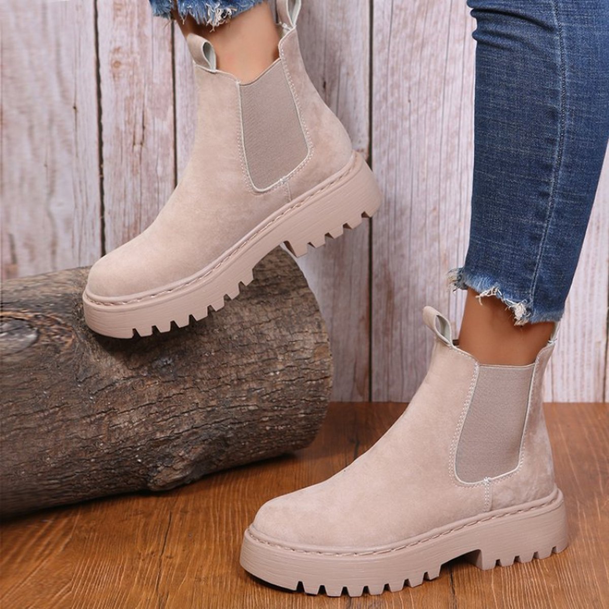 Women's Chunky Platform Ankle Boots