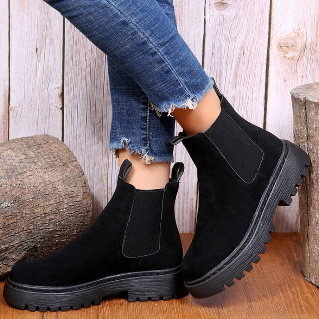 Women's Chunky Platform Ankle Boots
