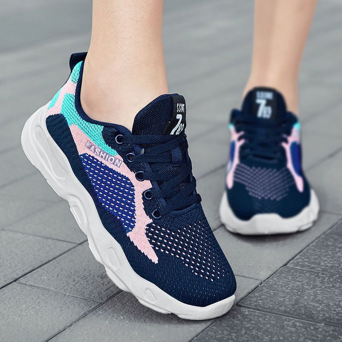 Women's Colourblock Sneakers