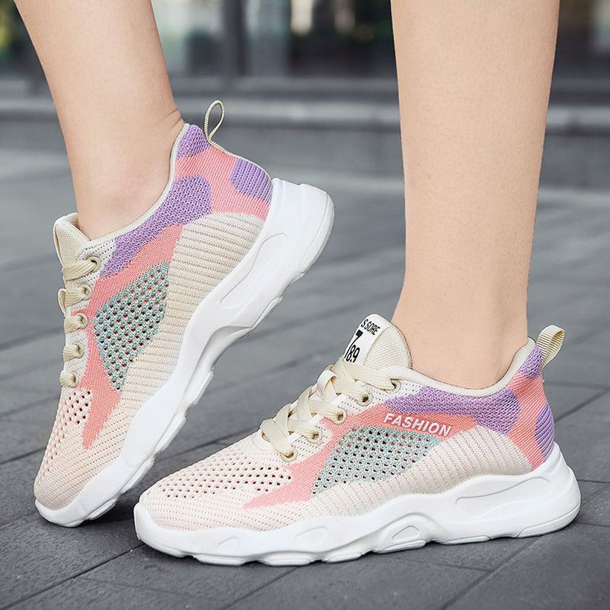 Women's Colourblock Sneakers