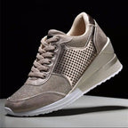 Women's Platform Lace-Up Sneakers