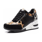 Women's Platform Lace-Up Sneakers