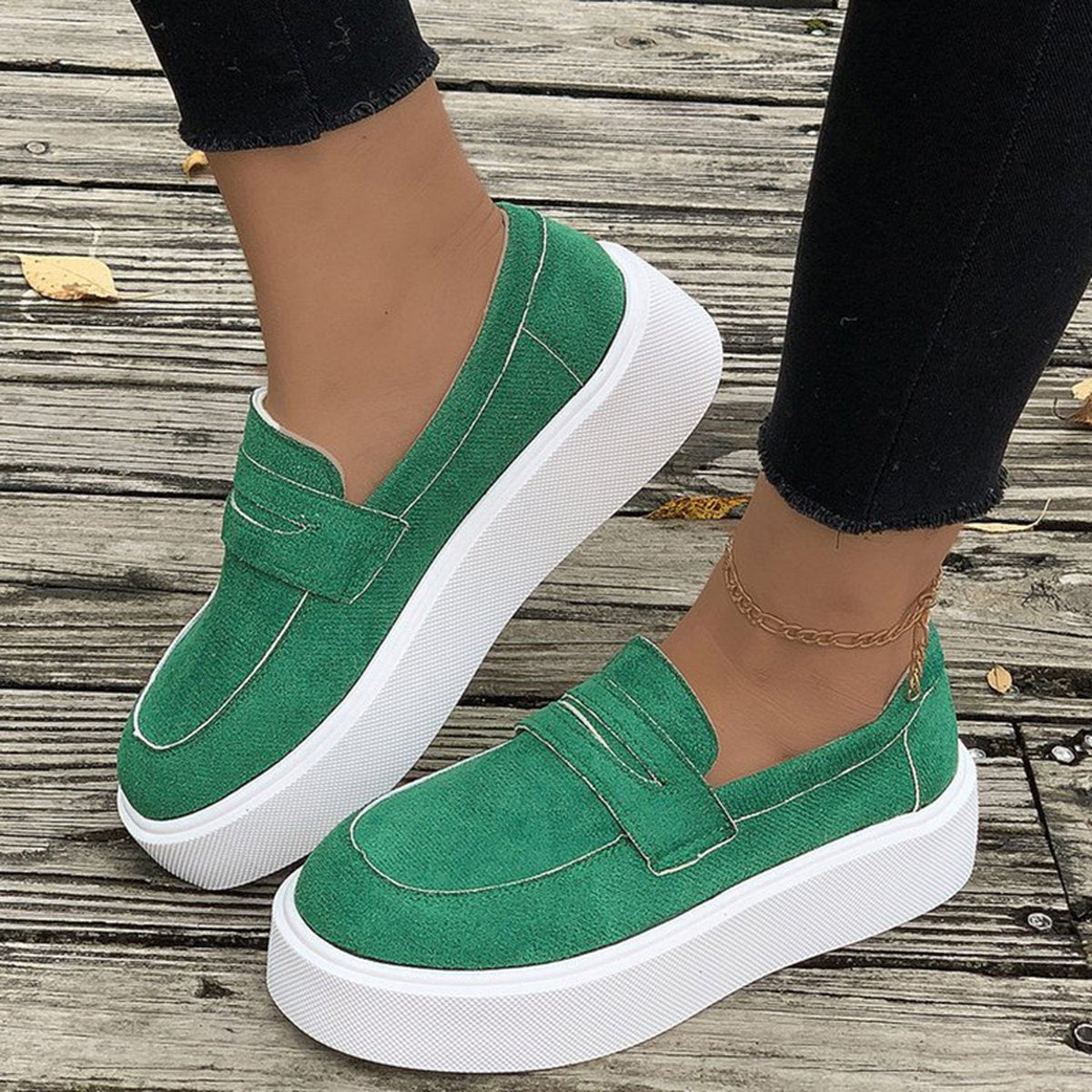 Women's Platform Loafers