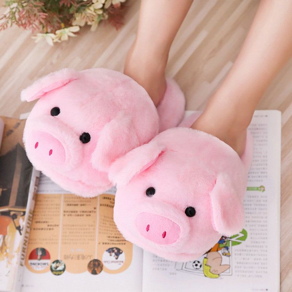 Women's Plush Winter Slippers