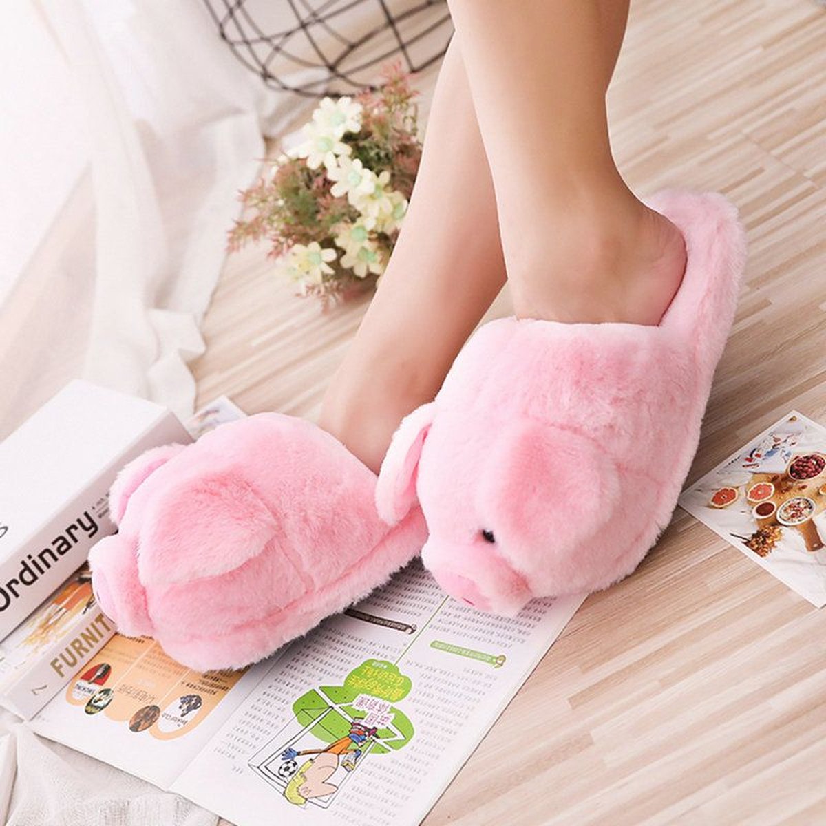 Women's Plush Winter Slippers