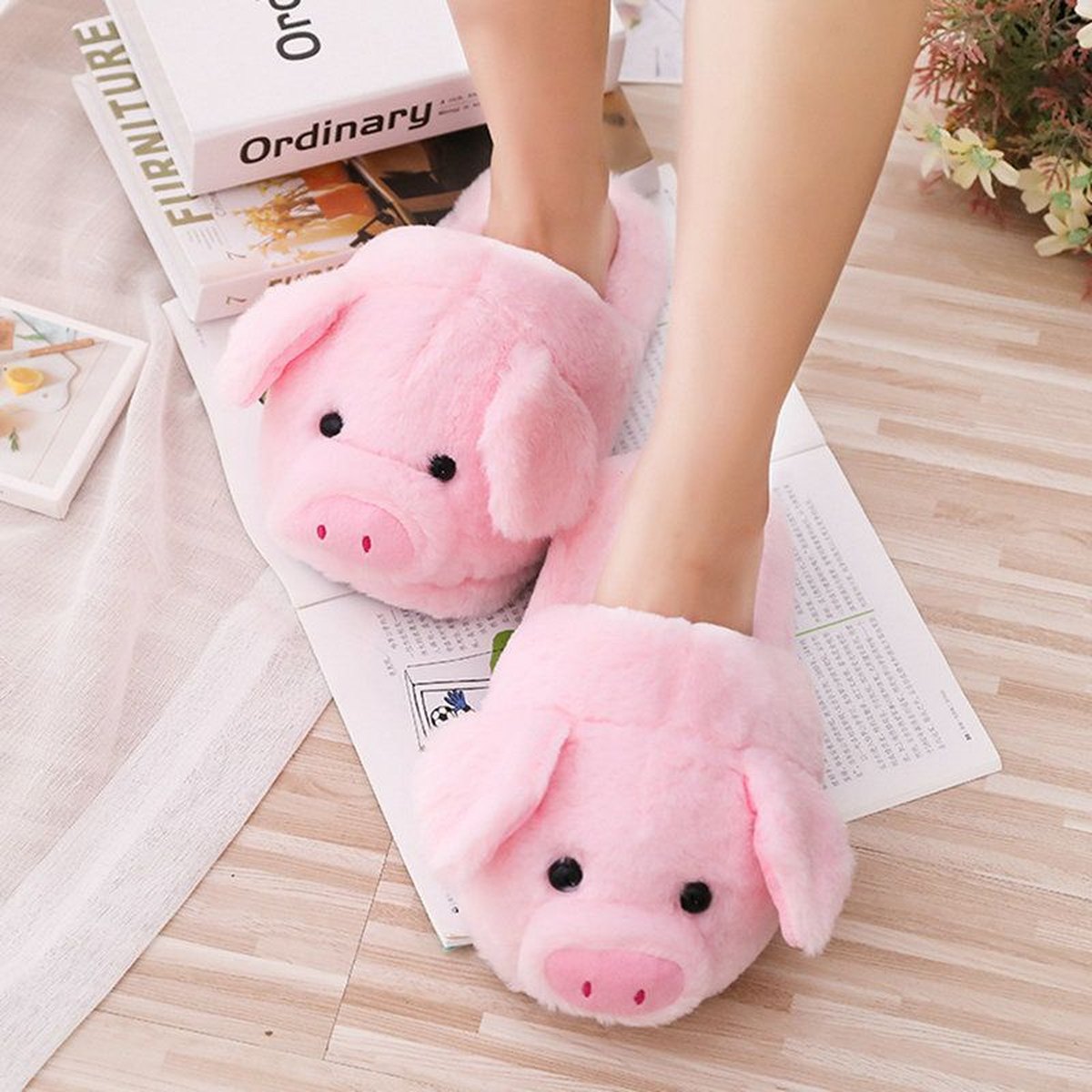 Women's Plush Winter Slippers