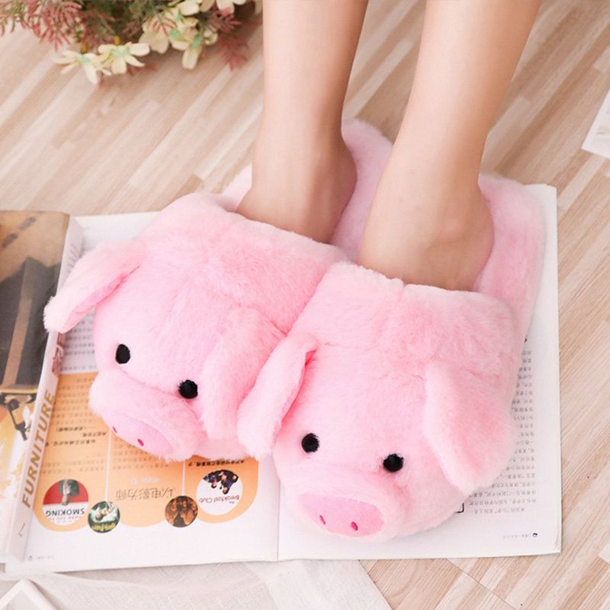 Women's Plush Winter Slippers