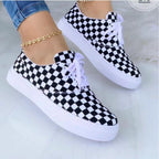 Women's Printed Canvas Sneakers