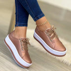Women's Ribbon Platform Sneakers