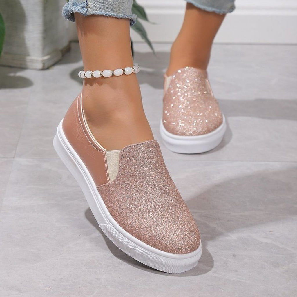 Women's Sequin Loafers