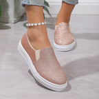Women's Sequin Loafers