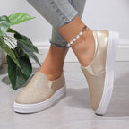 Women's Sequin Loafers
