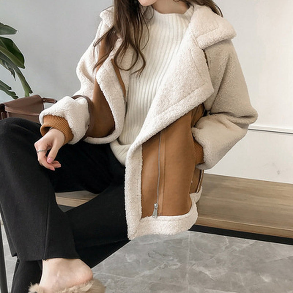Women's Short Suede Jacket