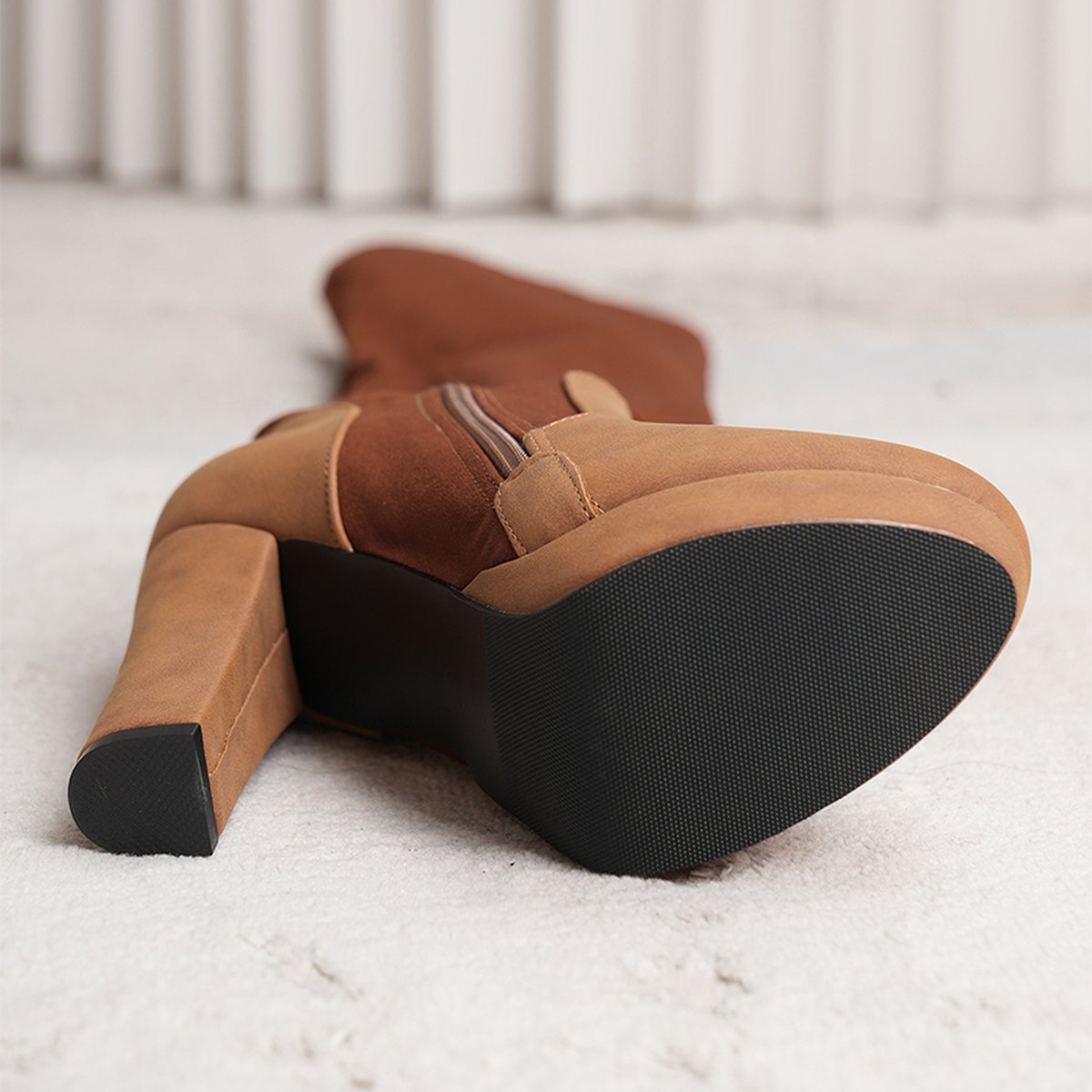 Women's Suede Over-the-Knee Boots