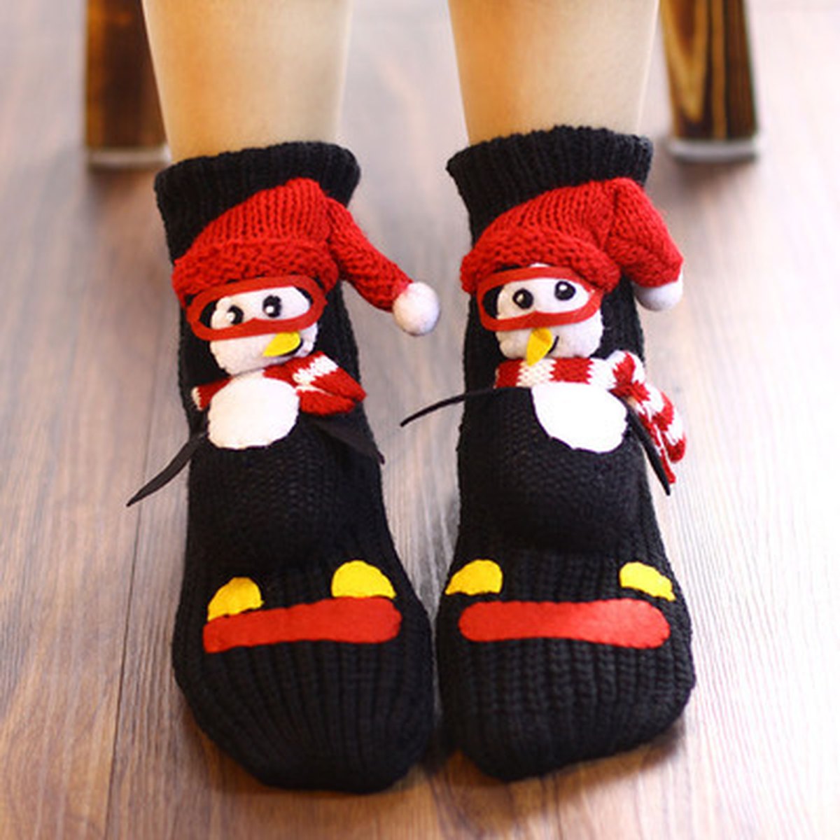Women's Thick Christmas Socks, EU 36–38
