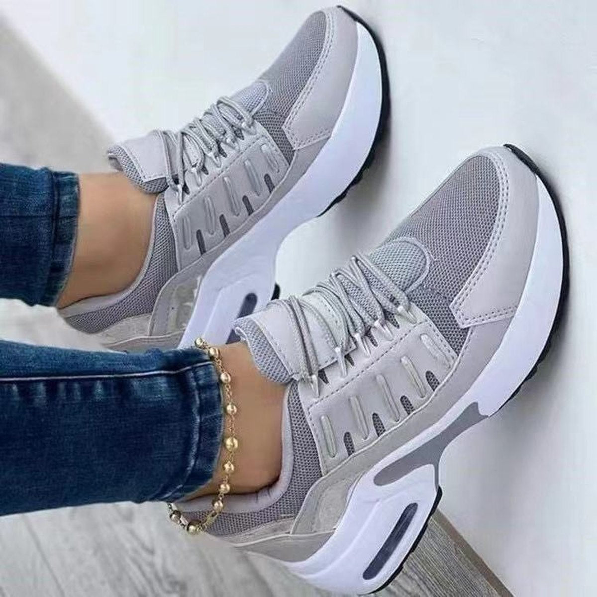 Women's Wedge Running Sneakers