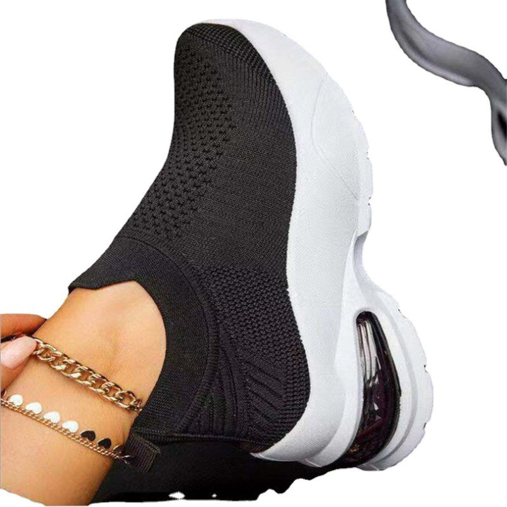 Women's White Sock Sneakers