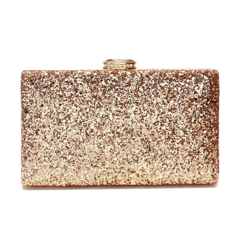 Sequin Evening Clutch Bag