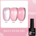 LILYCUTE Amber Jelly Gel Polish – 19 Shades
