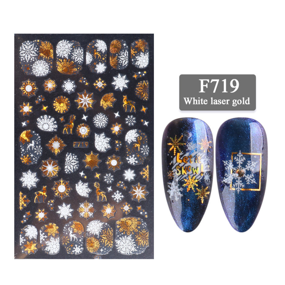 3D Christmas Nail Stickers