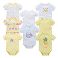 Baby Newborn Cartoon Short-sleeved Romper Casual
