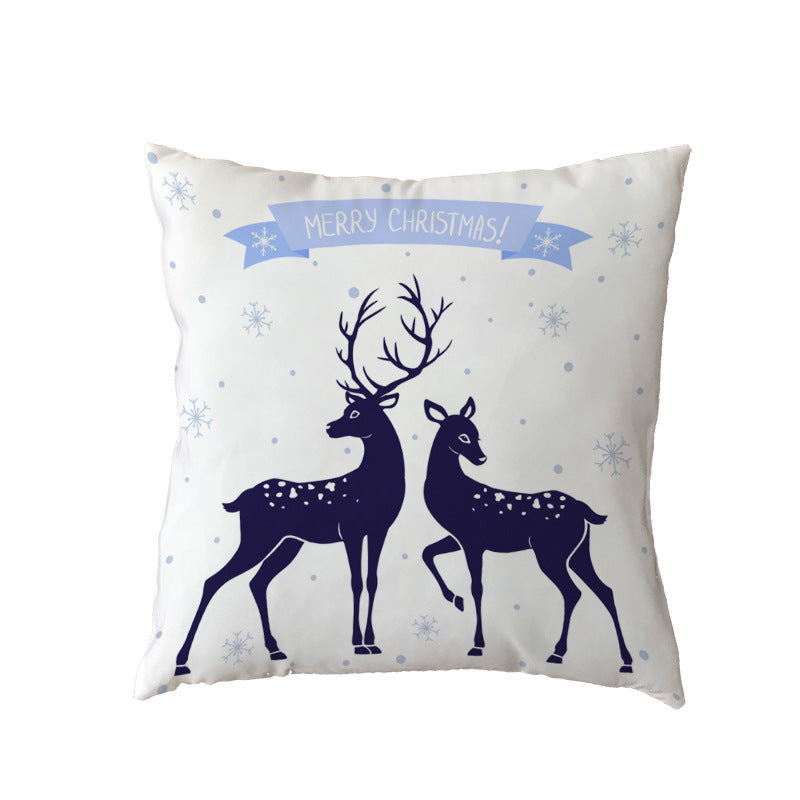 Christmas Ball and Tree Pillow Cover