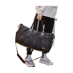 Fitness Bags Shoulder Gym Bag Shoes Oxford