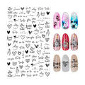 Floral Nail Art Stickers