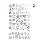 Floral Nail Art Stickers