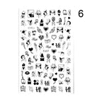 Floral Nail Art Stickers