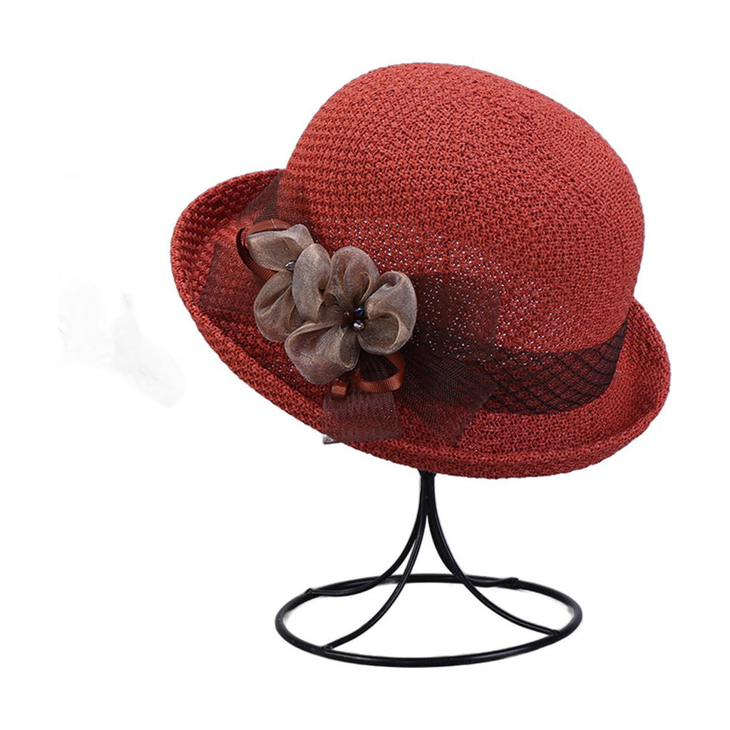 Flower Shading Breathable Bucket Hat