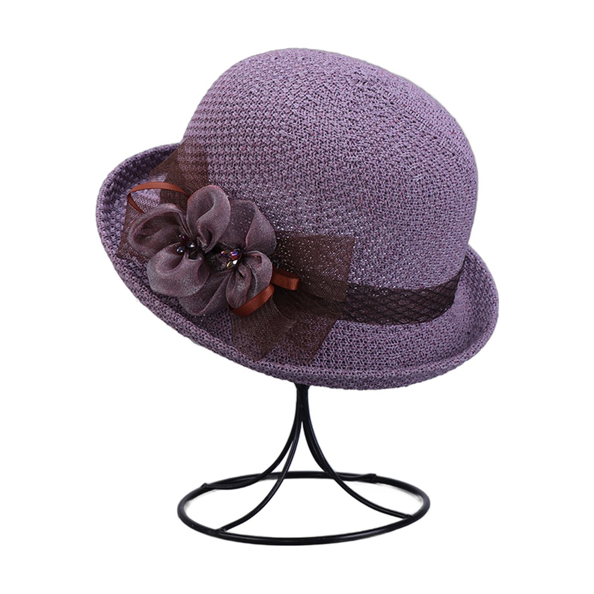 Flower Shading Breathable Bucket Hat