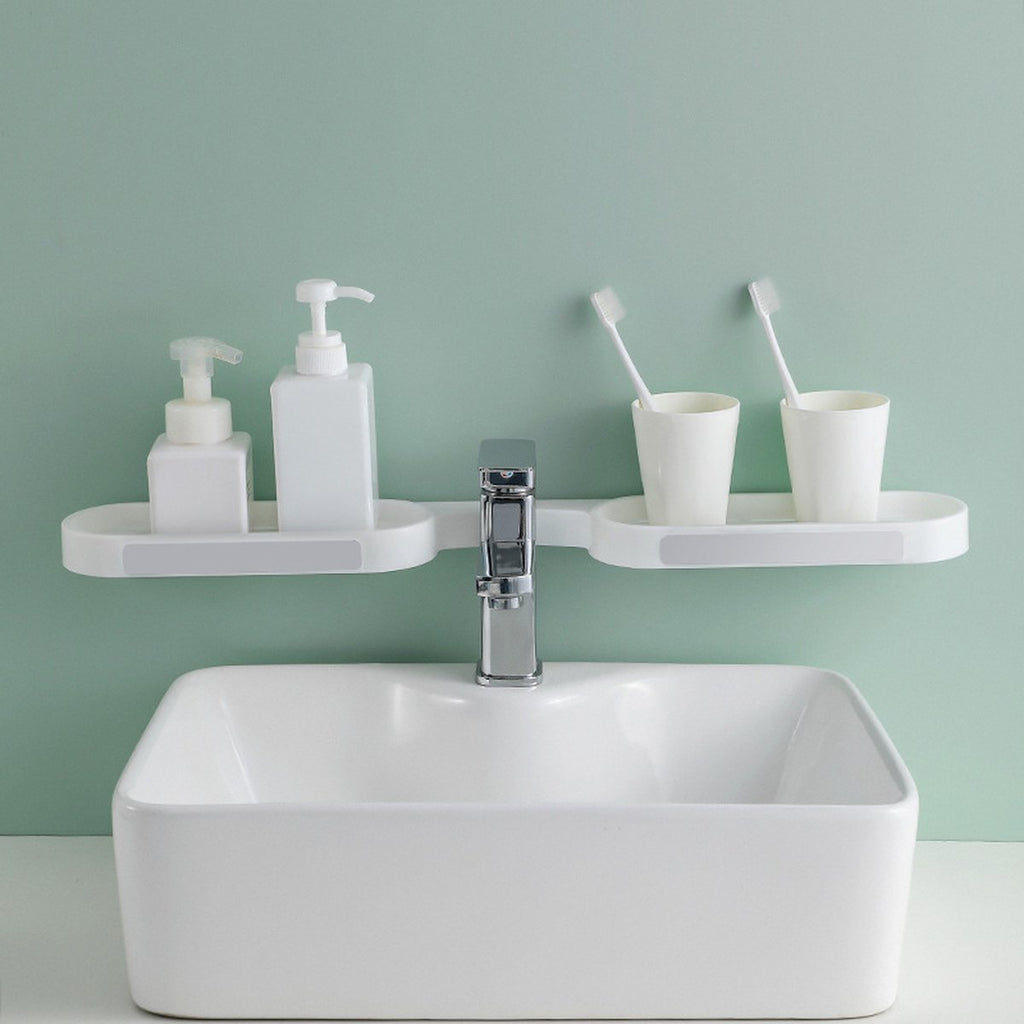 Foldable Bathroom Organizer Without Punching Holes