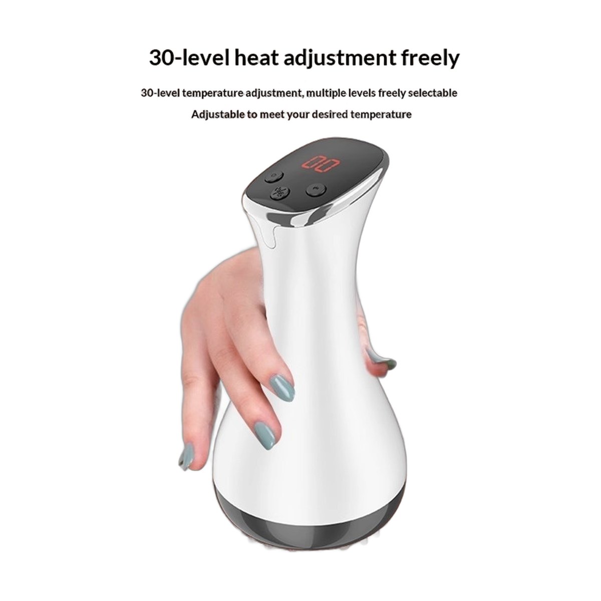 Full-body Abdominal Gua Sha Heating Massage Device