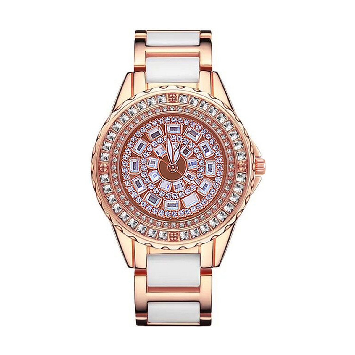 Full Diamond Watch Bracelet