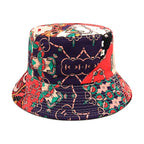 Geometric Bucket Hat Color Matching Printing Double-sided