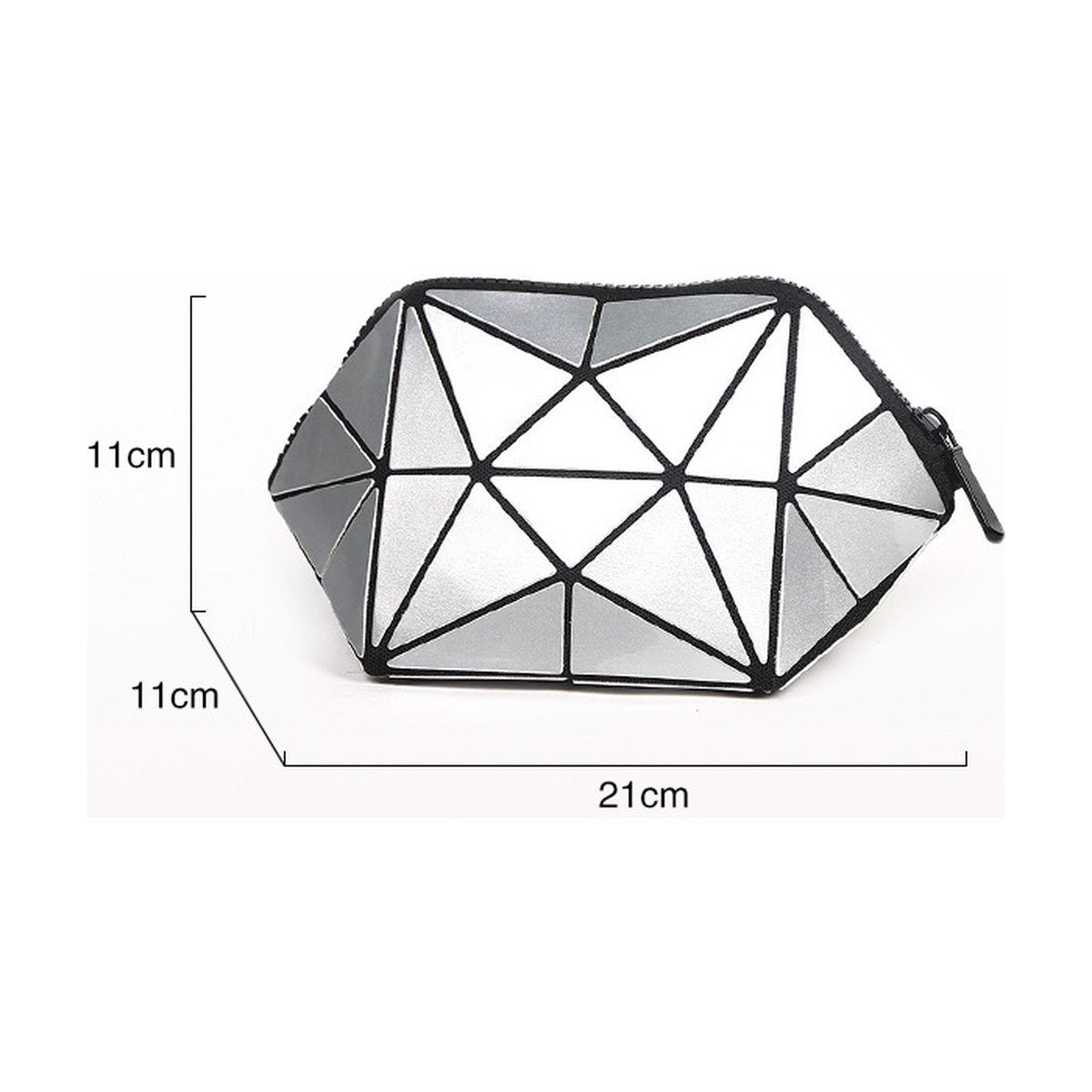 Geometric Cosmetic Bag
