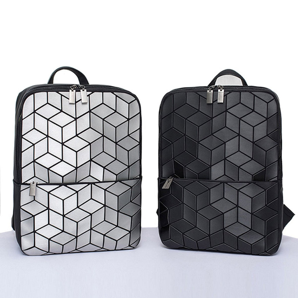Geometric Diamond Backpack Computer